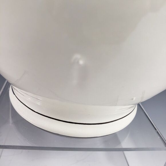 VTG Italian Pottery Pitcher Bird Striped Handle Signed Tuscan Italy Sandro Guzzi - Picture 7 of 10